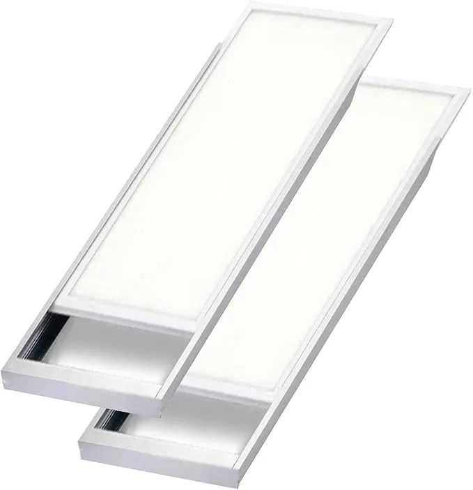 eSenLite 1×4 FT LED Panel (2-Pack)